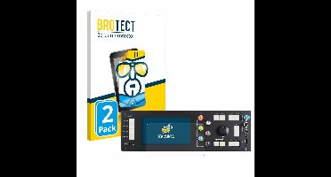 BROTECT - Screenprotector voor Kodamo EssenceFM MKII - Folie Beschermfolie transparant 2 Stuks