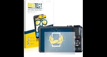 BROTECT - Screenprotector voor Canon PowerShot S110 - Folie Beschermfolie transparant 2 Stuks