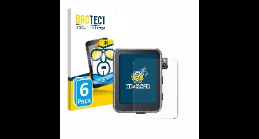 BROTECT - Screenprotector voor Godox X3 Pro - Folie Beschermfolie transparant 6 Stuks