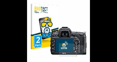 BROTECT - Screenprotector voor Nikon D7100 - Folie Beschermfolie matte 2 Stuks