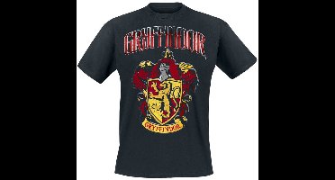 Harry Potter Gryffindor Heren T-shirt - zwart - 4XL