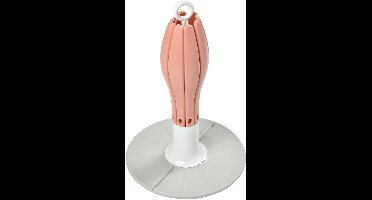 Béaba Flessenrek - Opvouwbaar Droogrek - Compact & Hygiënisch Afdruiprek voor Zuigflessen - Voor 8 Baby Flessen & Accessoires - Flower Roze