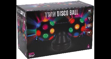 Party Time Twin Discobal Zwart