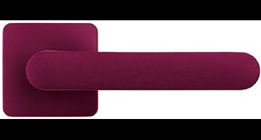 Deurkruk OneQ - Colombo Design Mood Collection - Claret Violet - vierkant rozet - set