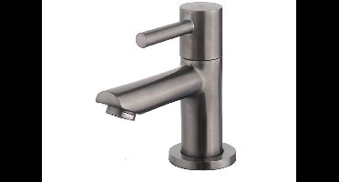 Sanifun Drogba Fonteinkraan Gunmetal – Compact & Waterbesparend (KIWA)