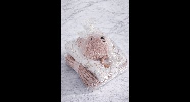 Jollein slaappakket meisje - kraamcadeau - geboortepakket - slaapzak 70 cm - wiegdeken - muziekhanger