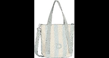 TOM TAILOR schoudertas handtas Jett Crossover Bag Stripes Blue Lichtblauw