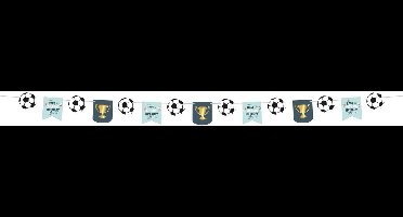Folat - Papieren vlaggenlijn - fantastic football - 6 meter - WK voetbal 2026 - WK voetbal versiering - WK voetbal outfit - Nederland WK