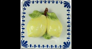 Wanddecoratie citroen keramische tegel keukendecoratie 15×15cm