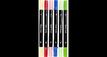 Creativ Company Tekstielstiften 6 stuk