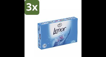 3 x Lenor - Droogtrommeldoekjes - Spring Awakening - 34 Doekjes - Droogtrommeldoekjes - Droogtrommel - Droogtrommeldoek - Frisheid - Voorjaar