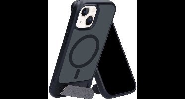 Mobiparts hoesje geschikt voor Apple iPhone 15/14/13 - Hardcover - MagSafe - Zwart Transparant