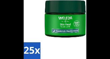 25 x WELEDA - Nachtcrème voedend - Skin Food - 40 ml - Nachtcrème - Voedende Crème - Huidherstel - Huidbarrière - Natuurlijke Crème