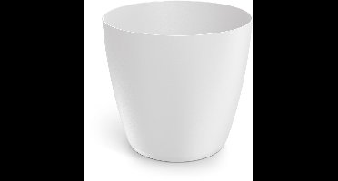 Bloempot Rond Mate Round 24cm WIT Prosperplast / 2 STUKS!