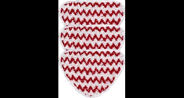 3 stuks-Geschikt voor Vileda stoomreinigerdoeken en O-cedar klittenband reinigerkopvervangdoeken