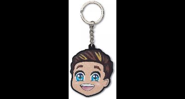 Mercedes Mapf1 Fw Gr karikatuur sleutelhanger blauw - UNI