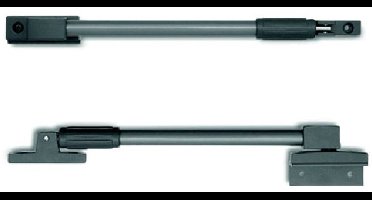 Telescopische raamuitzetter - 325-460mm - Staal/Grijs