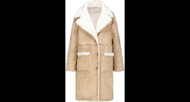 Garcia Jas Omkeerbare Mantel Gj500915 4240 Neutral Beige Dames Maat - XS