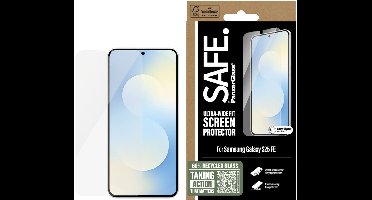 SAFE by PanzerGlass Ultra-Wide Fit Screenprotector incl. applicator geschikt voor Samsung Galaxy S25 FE