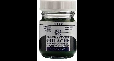 Talens - Gouache 654 - plakkaatverf- dennegroen - 16 ml