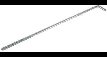 Muurplaatanker - M12 - 500 x 50 mm - Verzinkt