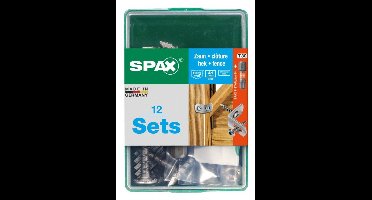 Spax hekverbinding RVS 7x35mm 12-delig