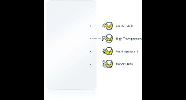 BROTECT - Screenprotector voor Xiaomi Mi 4 E-Scooter - Folie Beschermfolie transparant 6 Stuks