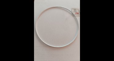Metalen ring, wit 15cm