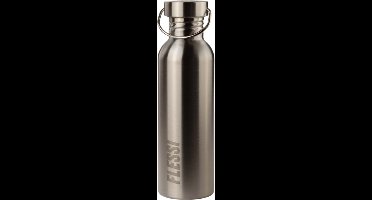 Flessi® RVS Drinkfles 750ml – Enkelwandig & Lichtgewicht – 0% Plastic – BPA-vrij – Lekvrij – RVS Waterfles & Drinkbus voor Volwassenen – RVS dop – RVS