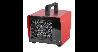 Emerio Power Ventilatorkachel - 20 m² - 2 Temperatuur instellingen - Indicatielampje - Regelbare thermostaat - Keramisch verwarmingselement - Handvat - 2000W - FH-107760.2 Rood