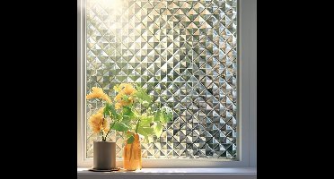DailySupplies® Raamfolie Anti Inkijk - Zelfklevend - Badkamer - Wit