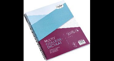 Multo collegeblok - A4 - 23-gaats - met lijn - schrijfblok - MU-3007320900