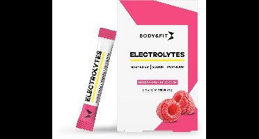 Body & Fit Electrolytes - Elektrolyten Poeder - Elektrolyten Drink - Raspberry - 45 gram (10 sticks)