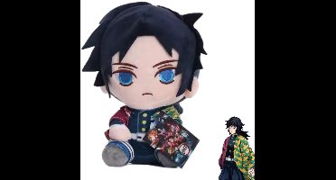 Giyu Tomioka Knuffel | Demon Slayer | Kimetsu No Yaiba | Water Hashira | Knuffel | Pluche | Pop | Anime | Manga | Cosplay | Collectible | Gift | Zacht | Cute | Merchandise | Fan | Sword | Katana |