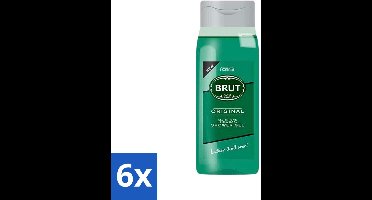 6 x Brut - Douchemiddel - All in One Haar en Body - Original - Verzorgend & Verfrissend - 500ml - Douchegel Haar En Lichaam - All In One Douchegel - Brut Original - Verzorgende Douchegel - Frisse Douchegel