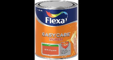 Flexa - Easycare Muren Muurverf - 85% Klaproos - Mengverf - 1 L