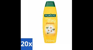 20 x Palmolive Shampoo Elke Dag 350 ml - Shampoo Elke Dag - Kamille Extract - Natuurlijke Shampoo - Haartype - Milde Shampoo