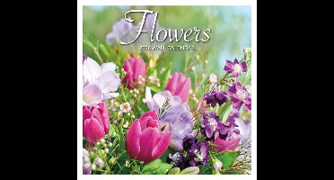 Kalender - 2026 - Bloemen - 30x30cm