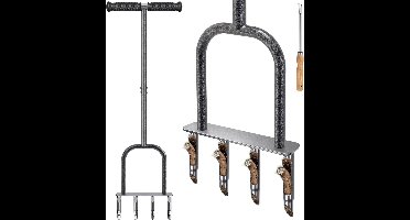 DailySupplies® Prikrol - Gazonbeluchter - Gras Beluchten - Gazon Beluchter - Grijs