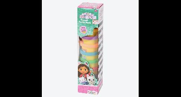 Gabby's Dollhouse Klei Pakket - 10 Stuks Mini Klei Potjes - 10 x 26 gram - Hoge Kwaliteit - Play Dough - Cadeau voor Jongens en Meisjes - Klei / Knutselen / Kleien - Speel Klei - Knutselset - Cadeau Pakket - 10 Stuks Klei - Creatief Speelgoed
