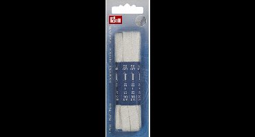 PRYM Platte veters 8mm 90cm CO wit 974723 - Prym