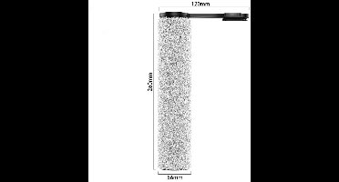 Geschikt voor Tineco 3.0/2.0 PRO vloerschrobmachine accessoires rolborstel