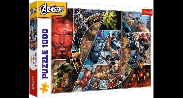 Trefl puzzel Avengers - 1000 stukjes Marvel superhelden.