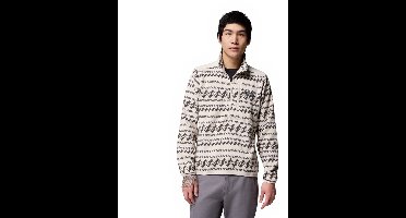 Columbia Sweater Weather™ Printed Ii Fleece Met Halve Rits Beige 2XL Man