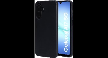 Mobiparts hoesje geschikt voor Samsung Galaxy A17 - Zacht TPU - Schokabsorberend TPU - Grip Coating - Zwart