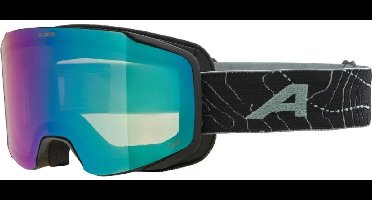 Alpina Taos Q-Lite Skibril | Zwart Groen | Categorie 2