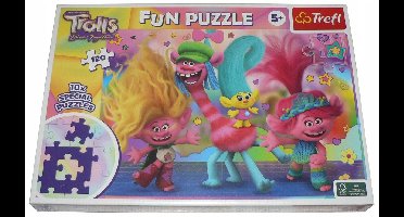 Trefl Trolls Puzzel 120 Elementen - Leuk voor Kinderen vanaf 5 Jaar