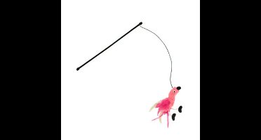 Kong - Active - Speelhengel - Pluche Vogel & Catnip - Roze