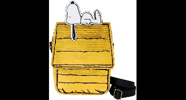 Loungefly Snoopy Slapende Hondenhok 75e Verjaardag Handtas Geel