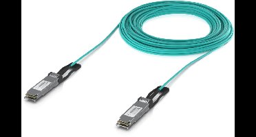 Ubiquiti UACC-AOC-QSFP28-30M InfiniBand en Glasvezelkabel Aqua-kleur